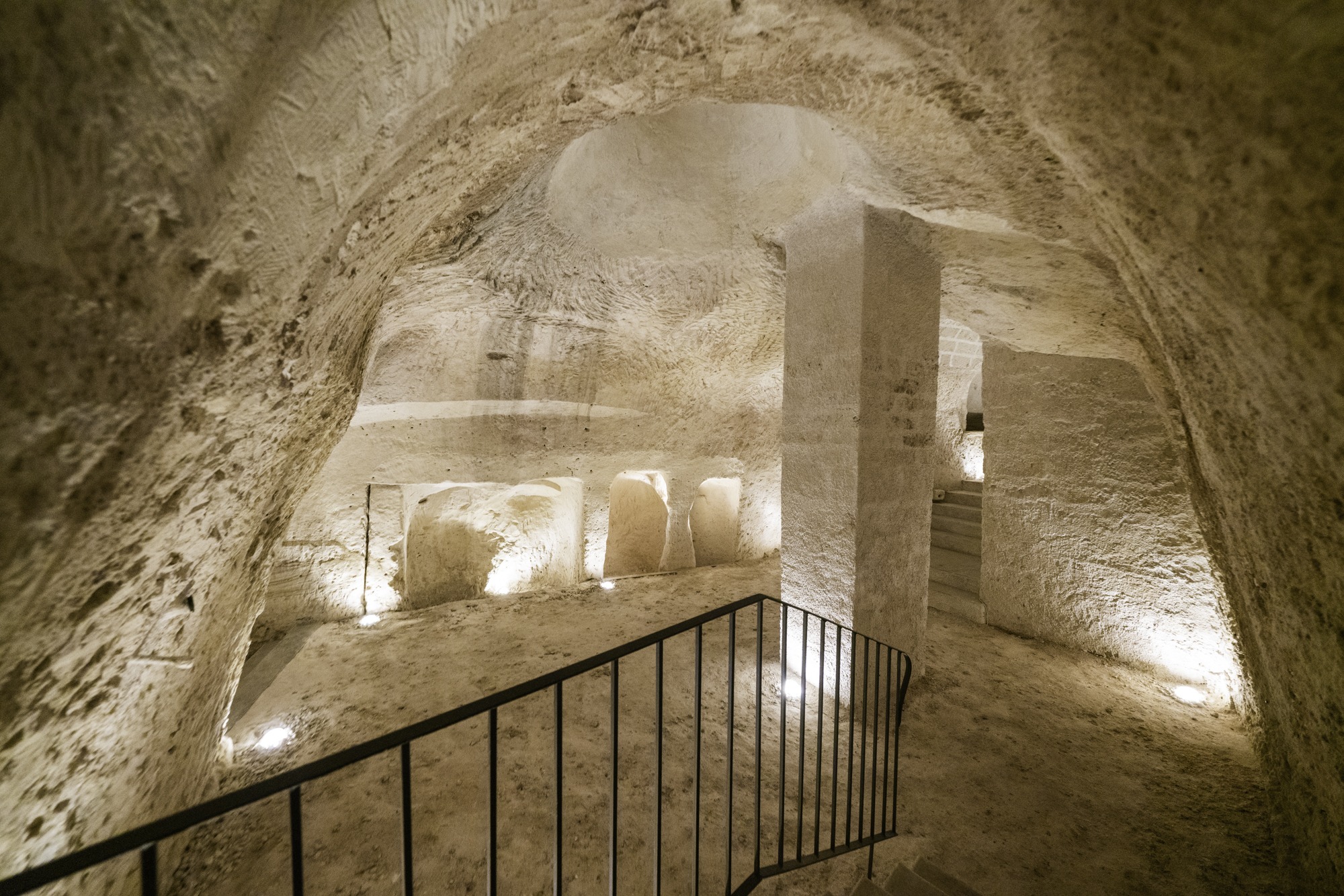 Ipogeo scavato nel tufo — La Suite del Marchese