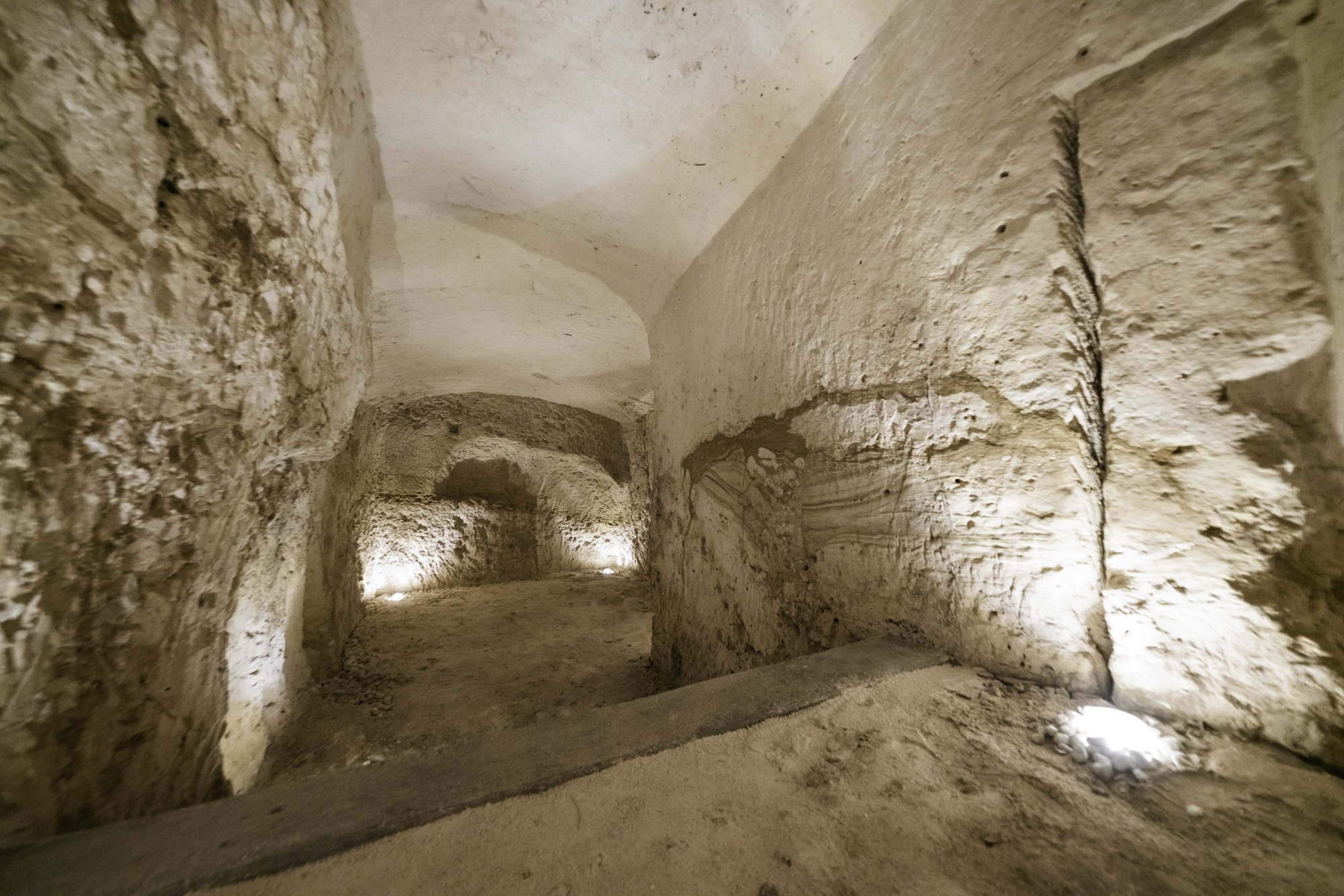 Ipogeo scavato nel tufo — La Suite del Marchese